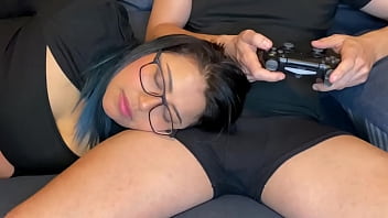 Playstation fuck mouth stepmom
