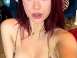 Great Big Boobs On Masturbating Redhead