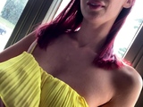 Great Big Boobs On Masturbating Redhead