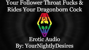 Using Your Dragonborn Dick To Coat My Ass White [Skyrim] [Throat Fuck] [Anal] (Erotic Audio for Men)