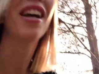 Amateur Blonde Blowjob CIM