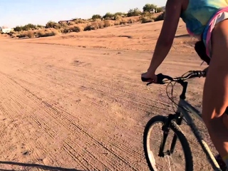 Amateur ass ramming outdoors