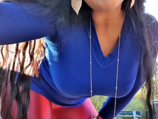 Brunette solo honey shows her masturbating skills