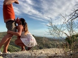 Outdoor Amateur Blowjobs with Redheads