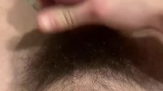 Close Up of Big Dick and Hairy Bush